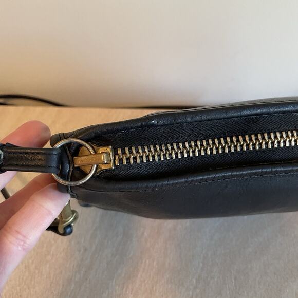 Vintage Coach Leather Basic Bag Purse - Picture 7 of 16